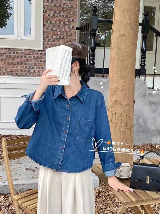 女牛仔衬衫6336 商品图3