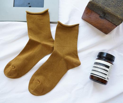 松口桑蚕丝棉女短袜BU34556 商品图3