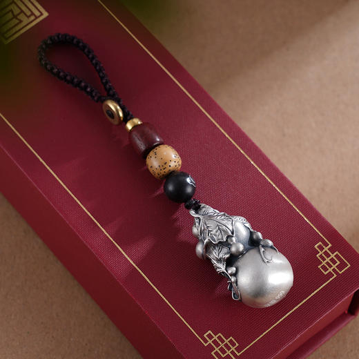 子佩集S999银【福禄万代】钥匙扣【YSK684】纯银2310 商品图2