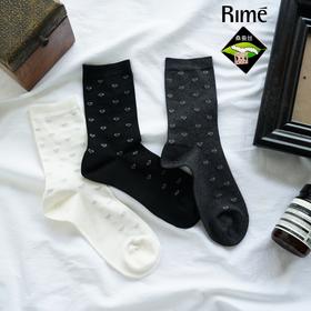 桑蚕丝提花女短袜2823BU34597