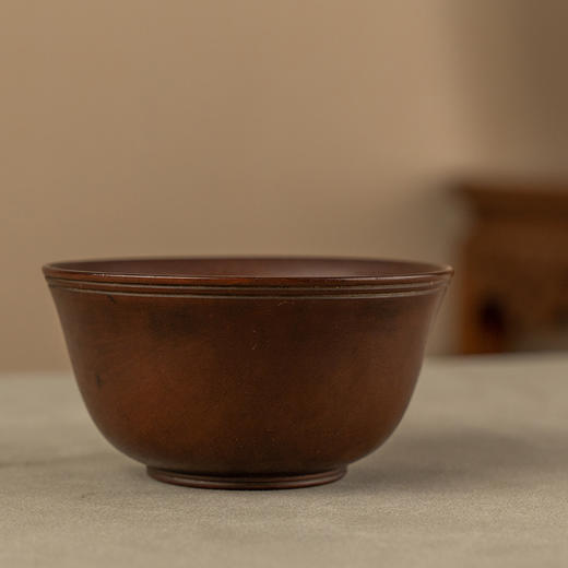 清 黄杨木碗 商品图0