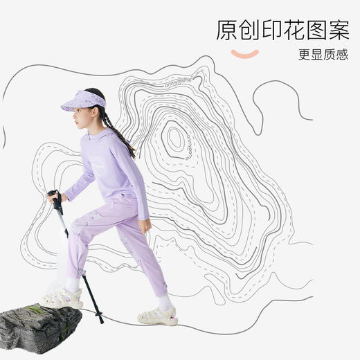 onmygame男女童可穿春装儿童连帽卫衣户外运动衣打底衫童装上衣 商品图6