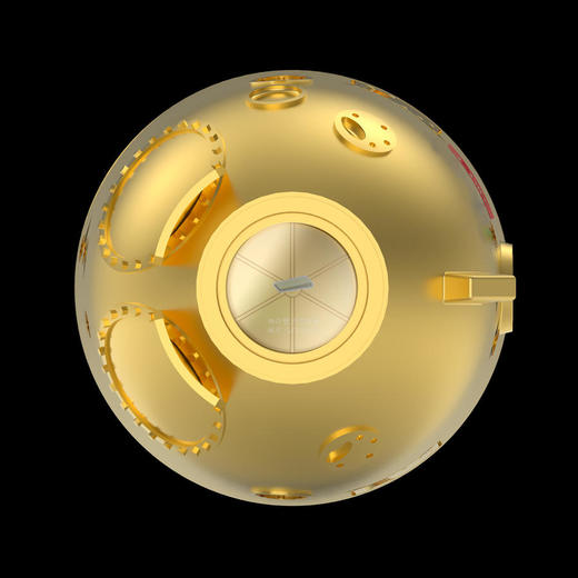 中国返回舱3D立体纪念章，送火箭残骸 商品图2