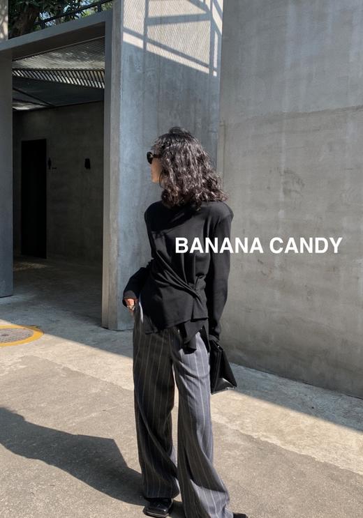 BANANA CANDY 香蕉糖侧提针织衫 商品图1