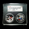 《水浒传》彩银套币一套2枚 花荣射雁、李逵救母 商品缩略图0
