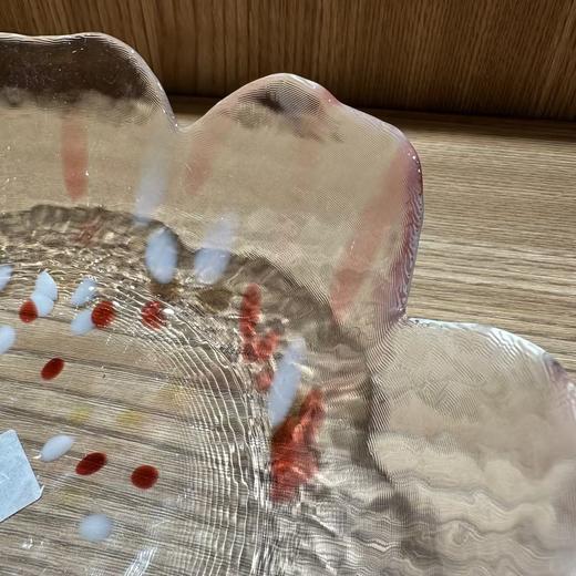 日本进口 津轻手工制作玻璃 日式沙拉碗 水果盘 商品图3