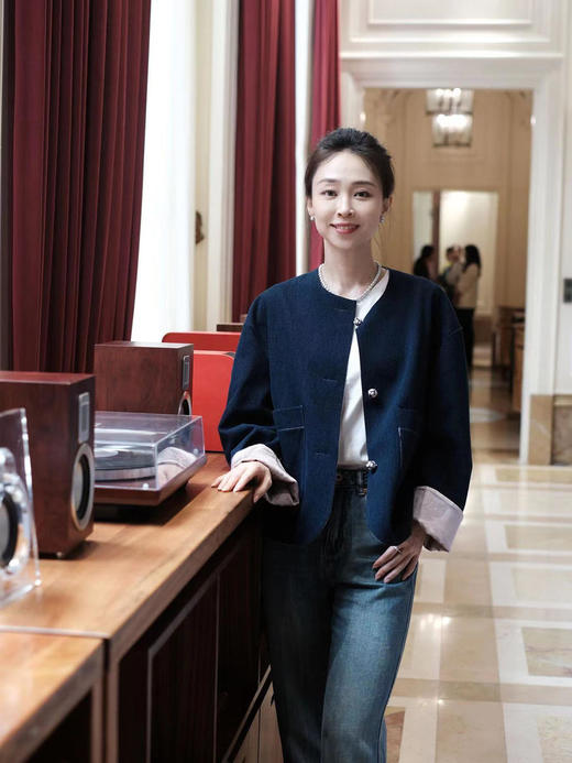 盛唐牡丹|新中式牛仔双面穿外套(不夹棉) 商品图1