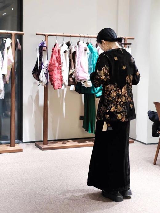 盛唐牡丹 |真丝丝绒女半裙 (夹薄棉或不夹棉) 商品图4