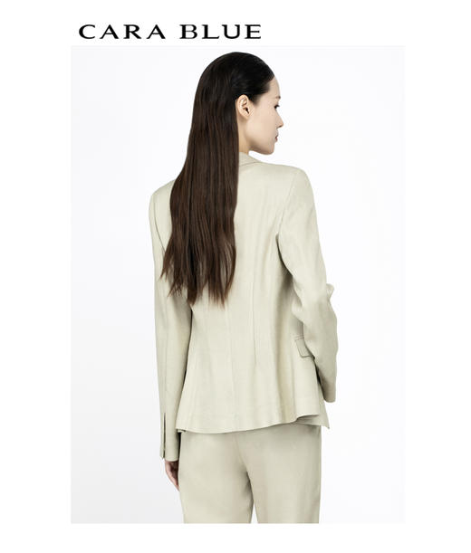 CARA BLUE气质通勤双排扣西服 商品图4