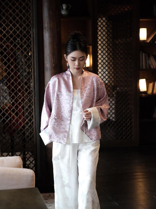 盛唐牡丹 | 限量款|宋锦新中式外套 商品图3