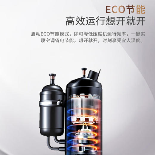 志高（CHIGO）KFR-26GW/35GW/51GW  CBP169+A3G 空调挂机冷暖三级变频家用卧室壁挂式节能轻音 商品图5