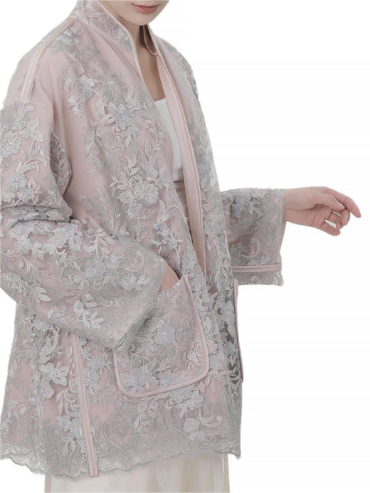 盛唐牡丹 |意大利进口蕾丝外套 商品图1