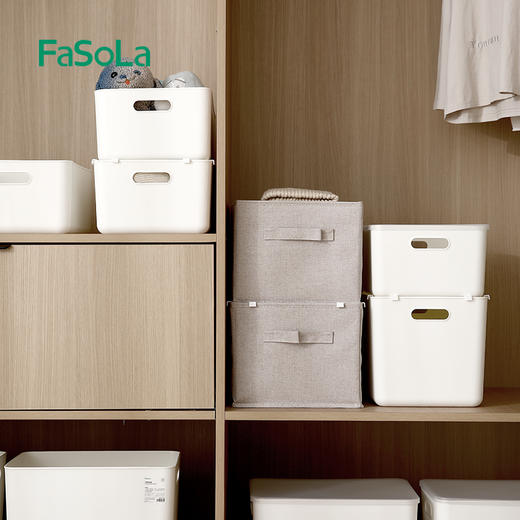 FaSoLa衣柜衣服收纳箱家用分层神器装衣物裤子整理盒叠架杆 商品图7