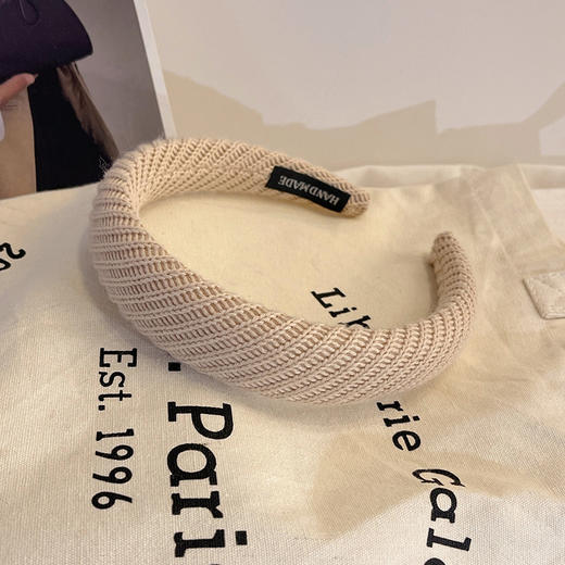 秋冬【赵露思同款针织发箍】高颅顶头饰  气质女生爆款  韩系头箍发卡 商品图8