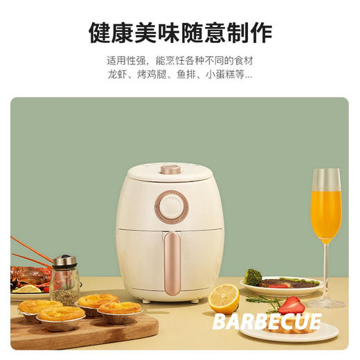 【小家电】龙的空气炸锅LD-KL231 HF 商品图3