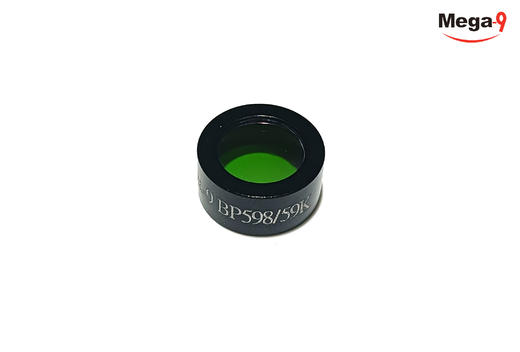 BP598/59K OD3@200-1200 T>90% Φ12.7*6 带通滤光片 （带套圈） 商品图0