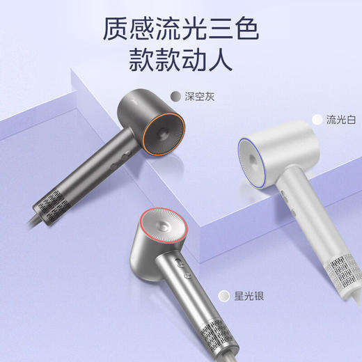 美的（Midea）FG208 高速吹风机家用吹风筒/大功率/高浓度负离子护发/大风力速干/低噪/送礼盒装电吹风 商品图6