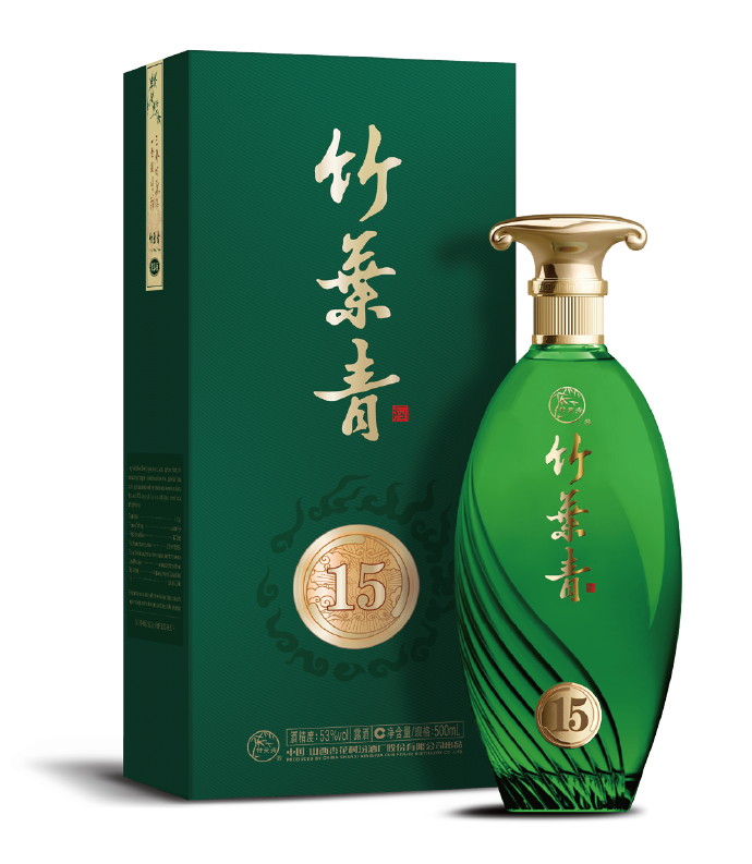 【整箱6瓶】53度竹叶青酒-青享15 500ML