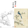 【大彩图】李晓明工笔画白描底稿《玉兰灰喜鹊》临摹勾线花鸟线稿K113 商品缩略图0