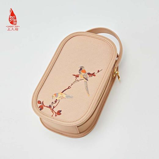 SAINTJOY/上久楷 宋锦斜背包 鹊上枝头 BWS23B0802 商品图8