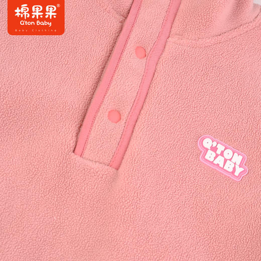 棉果果冬季新品女童5A抗菌双面绒夹克M422100423622 商品图3