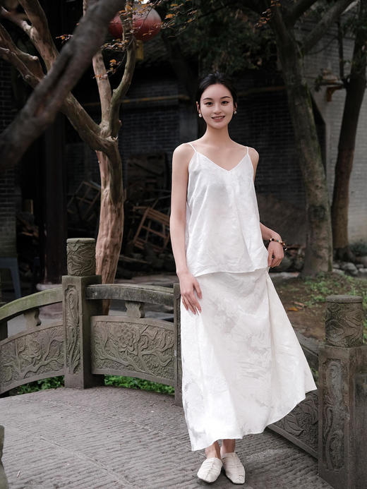 盛唐牡丹 | 真丝蝶恋花女吊带 商品图4