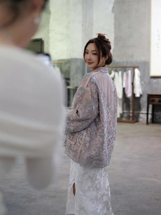 盛唐牡丹 |意大利进口蕾丝外套 商品图7