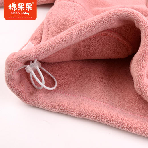 棉果果冬季新品女童5A抗菌双面绒夹克M422100423622 商品图5