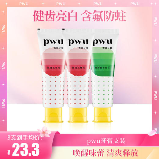 【清新口气】PWU朴物大美香氛牙膏 100g  SC 商品图0