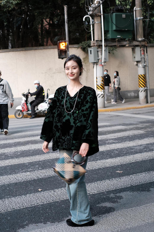 盛唐牡丹 |真丝丝绒双面穿女外套 商品图3