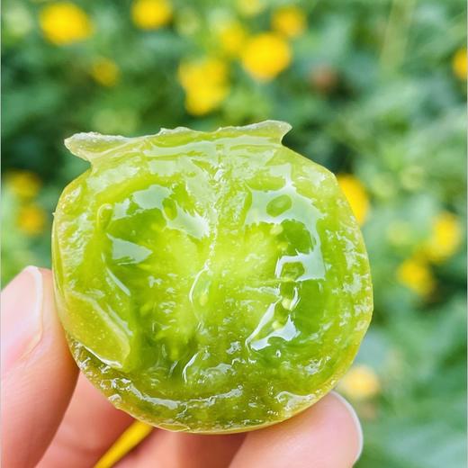 青霞小番茄| 青霞仙女，名如其果，清新莞尔，一颗颗饱满透亮，青翠欲滴，看着就诱人咬一口，外酥内柔，丝滑绵香，盈汁欲滴～比普通番茄高两个甜度，满满的花青素，带有浓郁的香气，番茄味十足，吃完回味悠长～ 商品图2