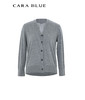 CARA BLUE经典针织开衫 商品缩略图0