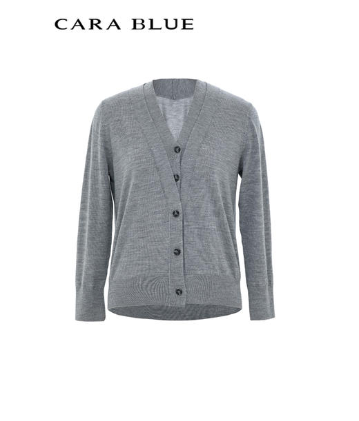 CARA BLUE经典针织开衫 商品图0