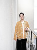 盛唐牡丹 |丝绒绣花大花扣夹棉外套 商品缩略图6