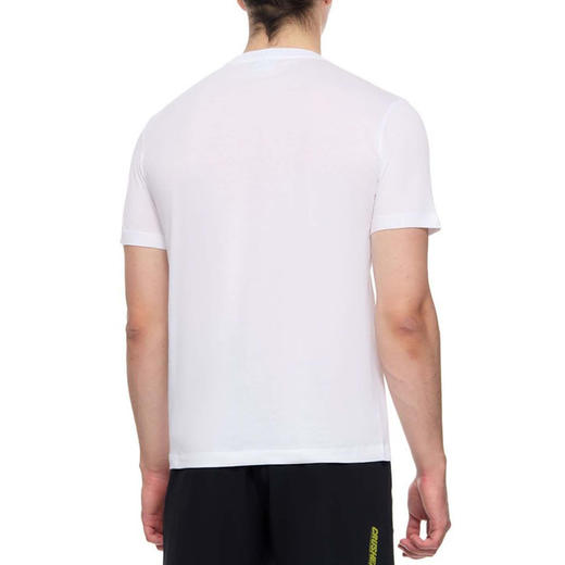 EMPORIO ARMANI EA7 男士徽标印花棉质圆领短袖T恤 白色 6RPT72 PJ8SZ 1100 商品图1