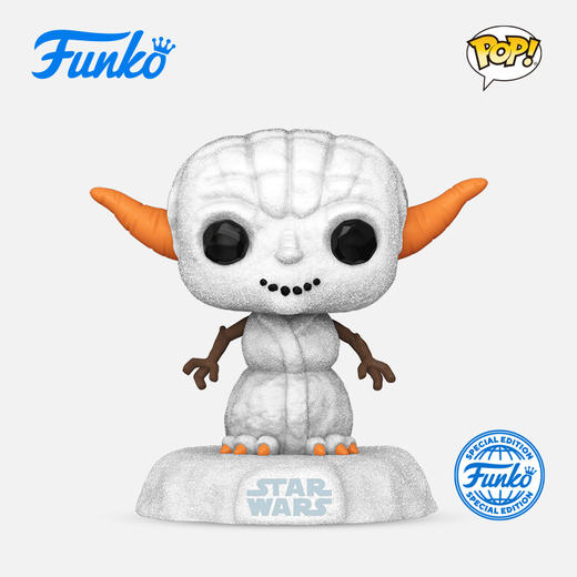 Funko POP Star Wars Yoda 星球大战假日雪人尤达限定款手办公仔摆件 66902 商品图0