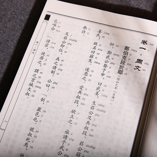 古文观止诵读本 中华文化讲堂/中华经典诵读教材第二辑少年儿童经典诵读教材名家精译古文观止译注竖排注音传统文化经典书籍 商品图4