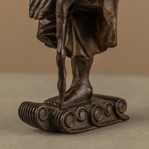 清 龙眼木雕铁拐李 商品图3