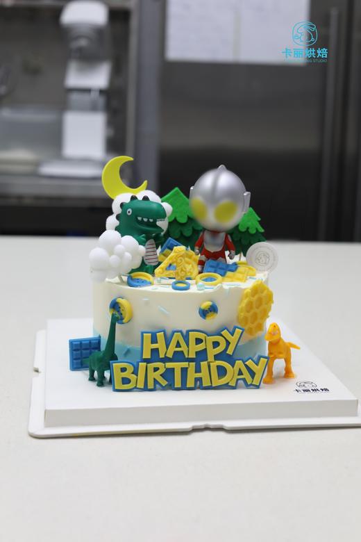 奥—特曼&恐龙蛋糕 商品图0