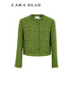 CARA BLUE短款圆领小香风夹克 商品缩略图3