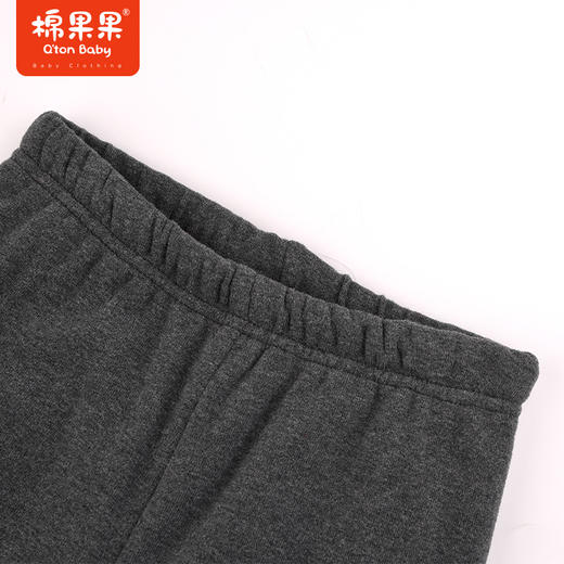 棉果果冬季新品女童针织夹棉铅笔裤打底裤M422206823626 商品图1