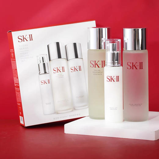 日本SK-II全方位PITERA保湿3件套（神仙水230ml+清莹露230ml+乳液100g） 商品图0