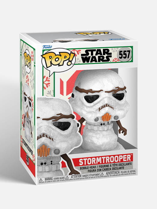 Funko POP Star Wars Stormtrooper星球大战假日POP公仔雪人暴风兵手办 64338 商品图4
