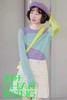 羊绒羊毛拼接女衫 商品缩略图2