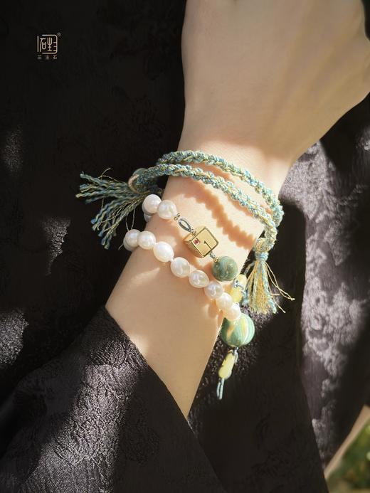 天然珍珠国风编织款多用长链 商品图10