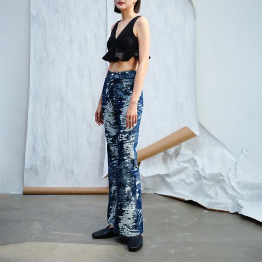 LIYIHAN 洗水牛仔裤 Y233K09250 商品图1