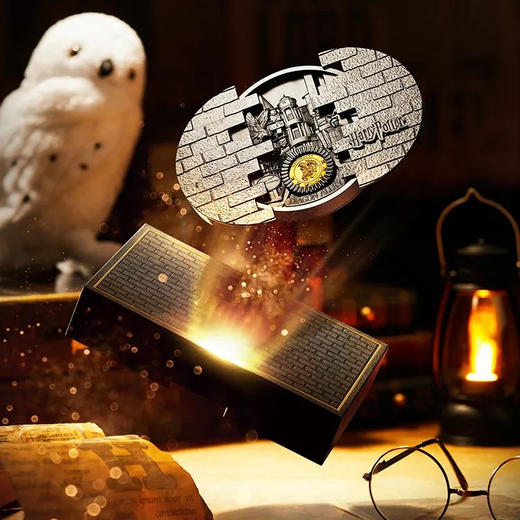 哈利波特对角巷机关章 含纯金0.5克 工商银行发行 商品图3