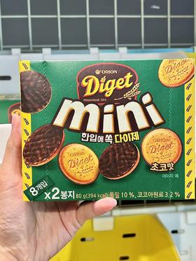 好丽友迷你全麦巧克力饼干80g