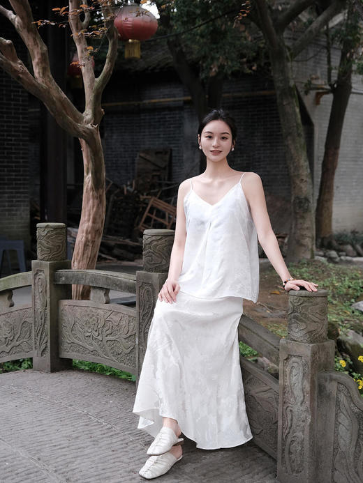 盛唐牡丹 | 真丝蝶恋花女吊带 商品图3