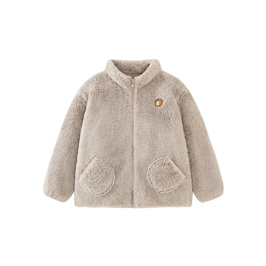 迷你巴拉男童女童家居服外套秋冬宝宝保暖宽松可外穿家居上衣 商品图4